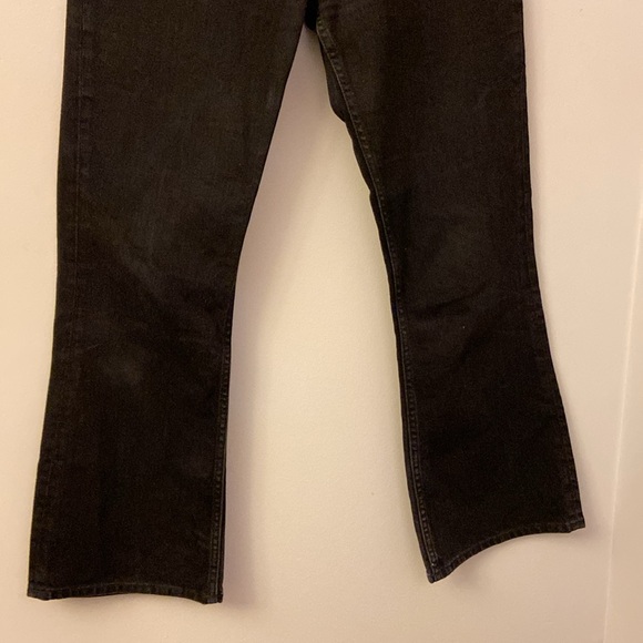 Sandro BLACK Women's Rudolphe High-rise Flare Straight Leg Jeans, size 40 US 8 - Picture 3 of 11